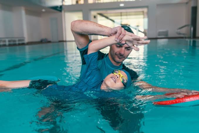 Cours de natation